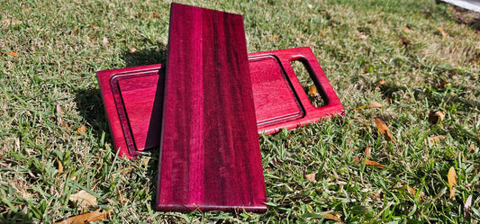 2 pieces - Cutting Board, and serving board