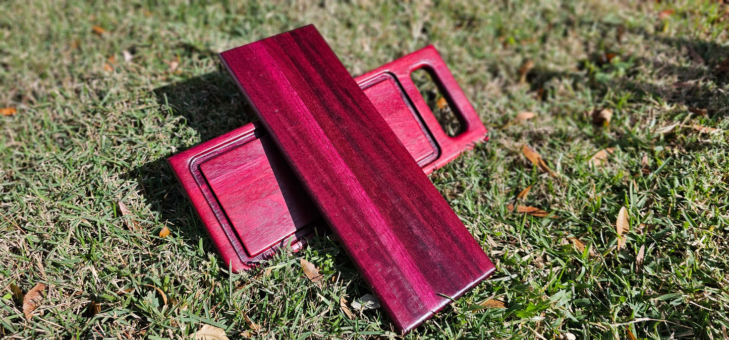 2 pieces - Cutting Board, and serving board