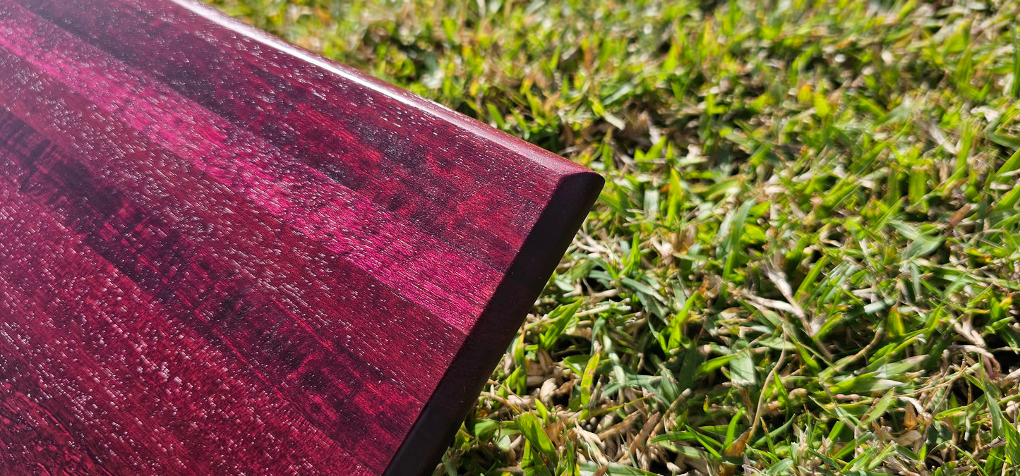 Achiles - 1- Cutting board and 1- Serving board PurpleHeart