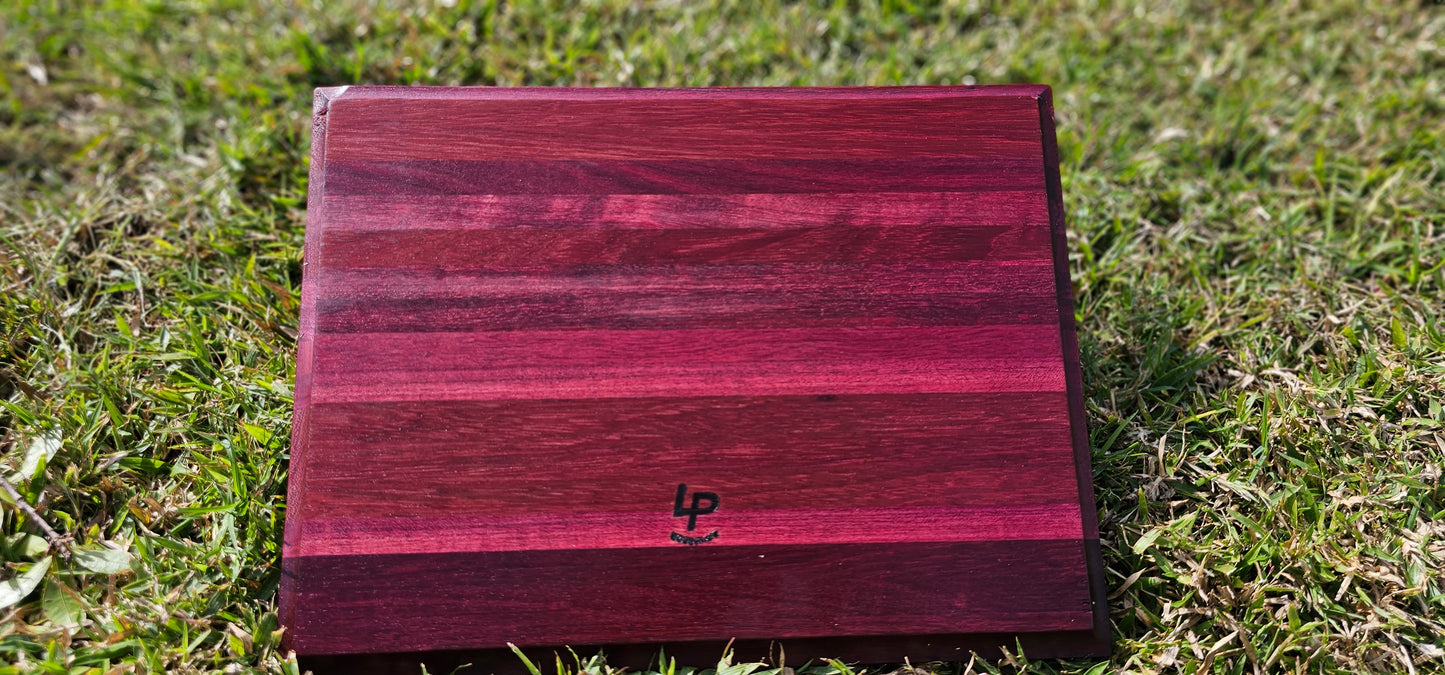 Achiles - 1- Cutting board and 1- Serving board PurpleHeart