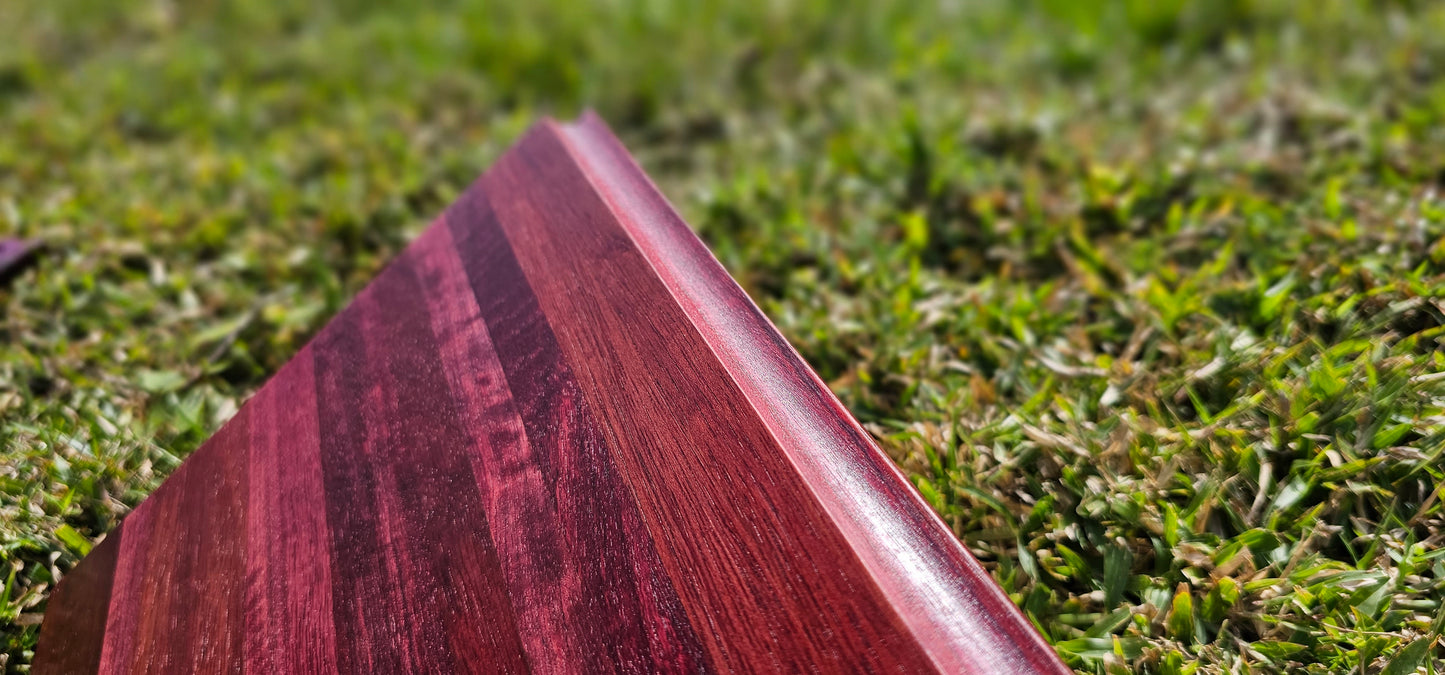 Achiles - 1- Cutting board and 1- Serving board PurpleHeart