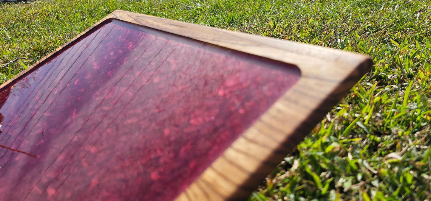 Cutting Board with bowl resin epoxy