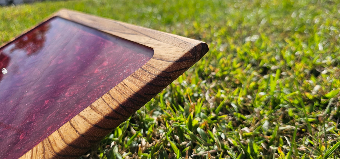 Cutting Board with bowl resin epoxy