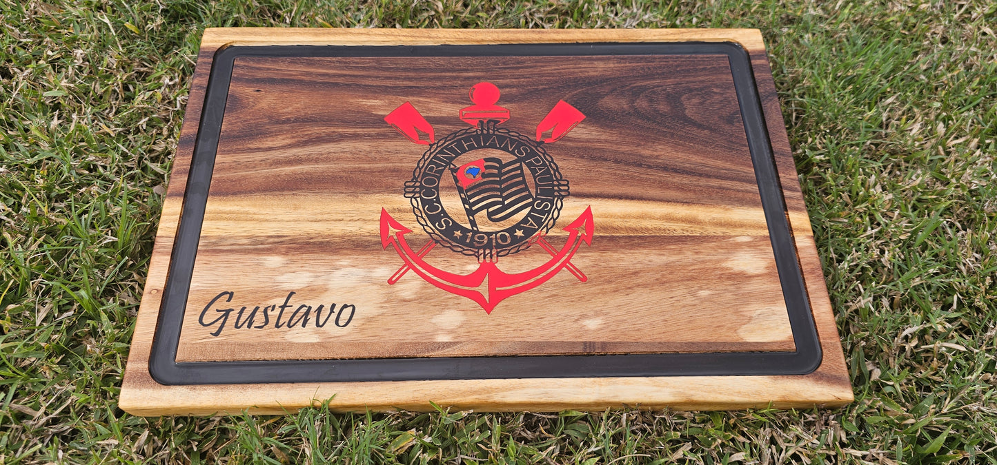 Cutting Board Corinthians Shield