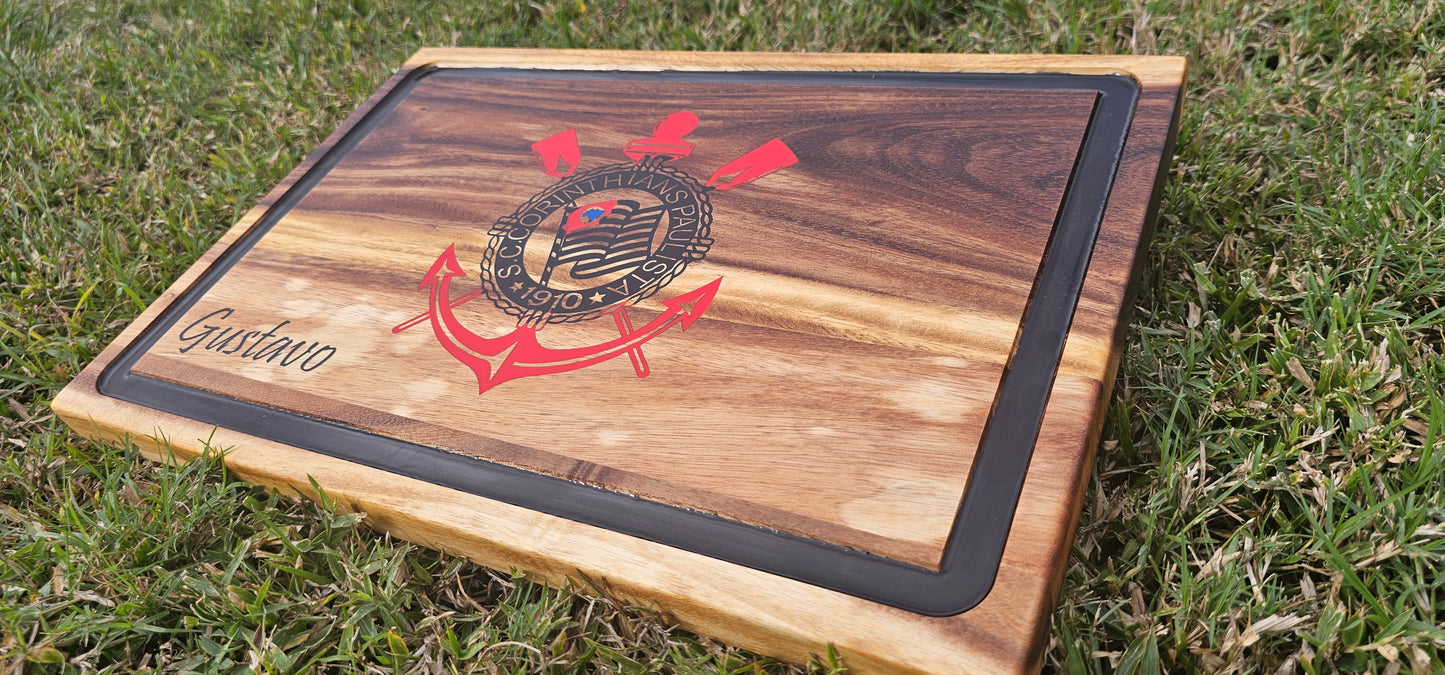 Cutting Board Corinthians Shield