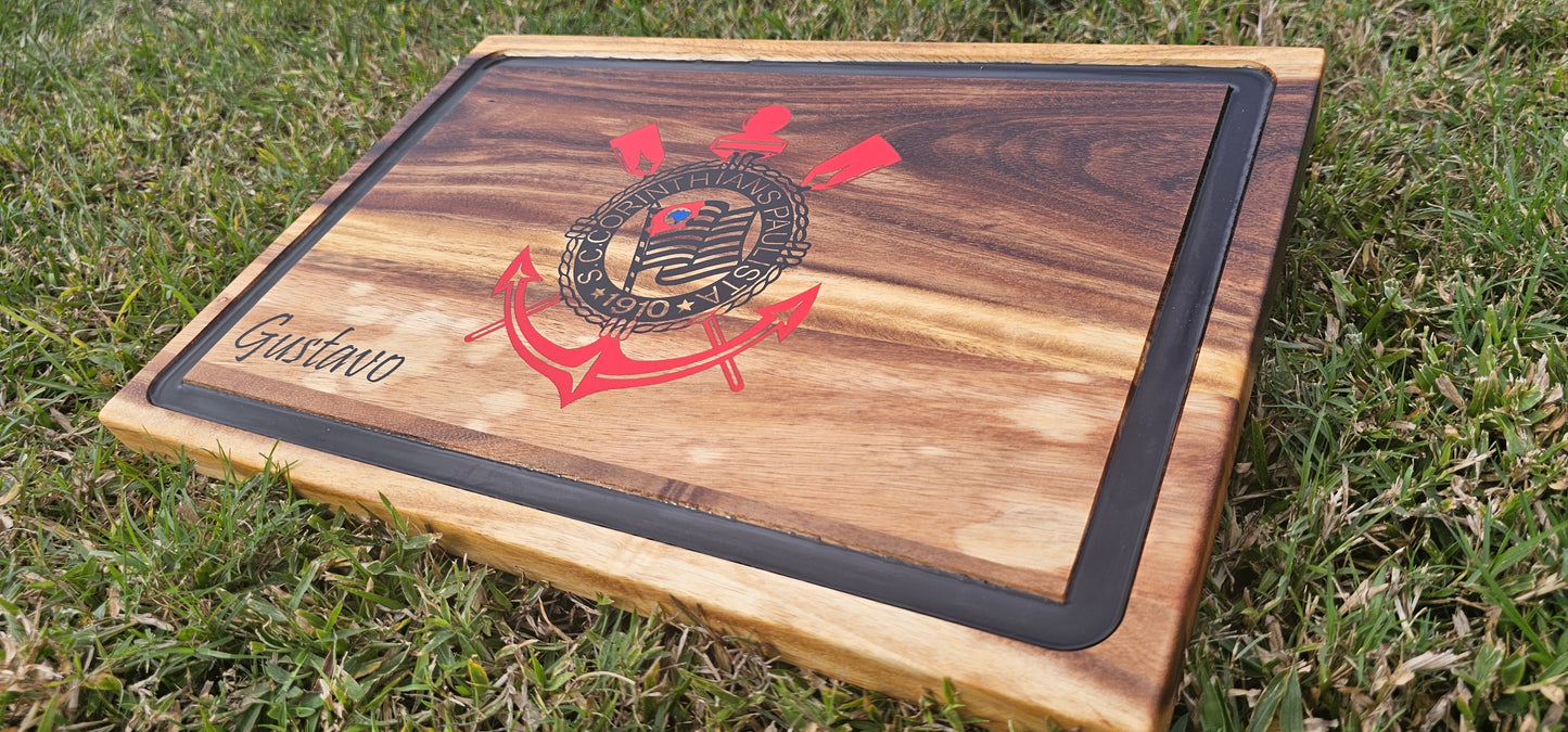 Cutting Board Corinthians Shield