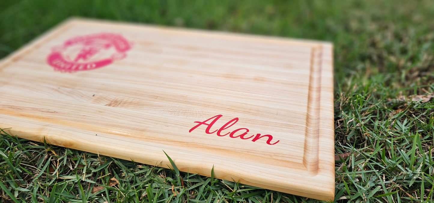 Cutting Board Manchester United Shield