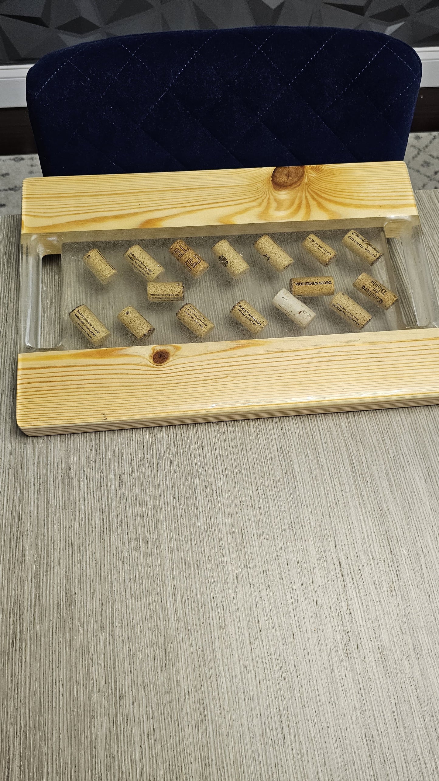 Wine Cork charcuterie board