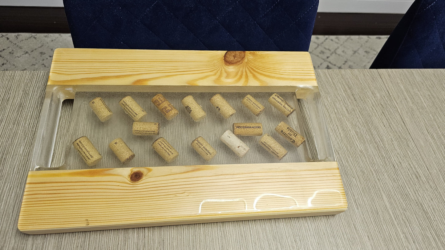 Wine Cork charcuterie board